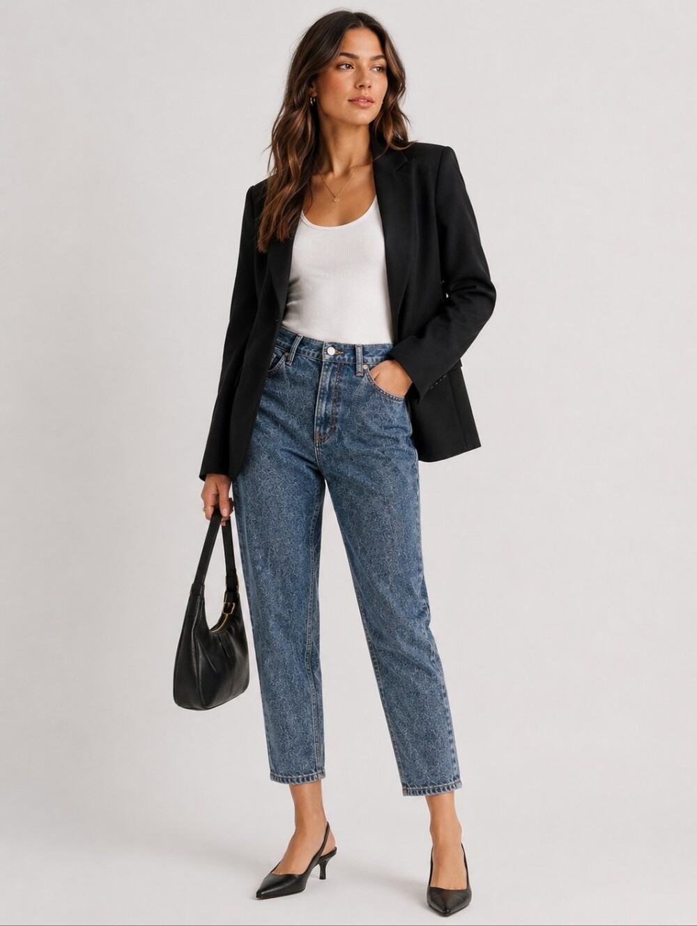 ❤️ NWT! RAG & BONE ROSA LIQUID MIRAMAR DENIM PRINT PANTS / JEANS, 18 (34)